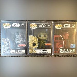 Star Wars Hardshell case Funko Pops